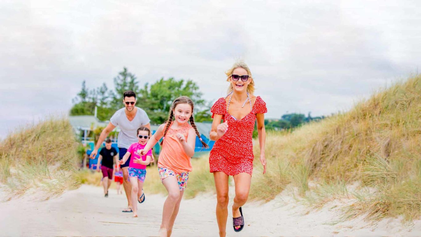 Summer Family Beach Fun