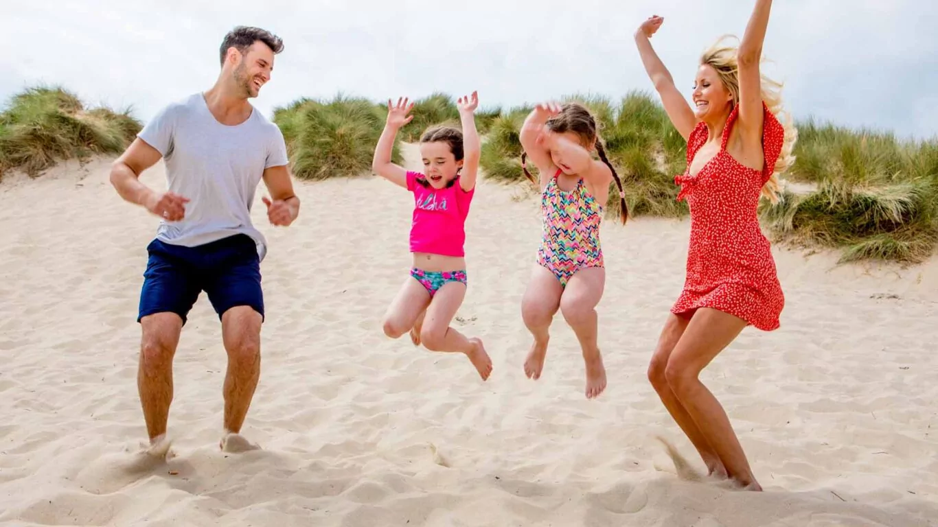 Summer Family Beach Fun