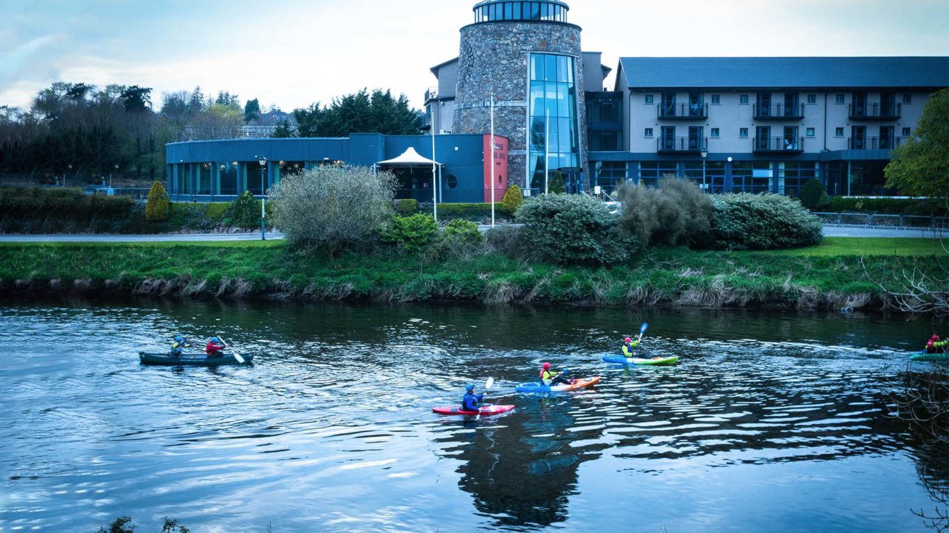 Riverside-Park-Hotel-River Slaney Kayak