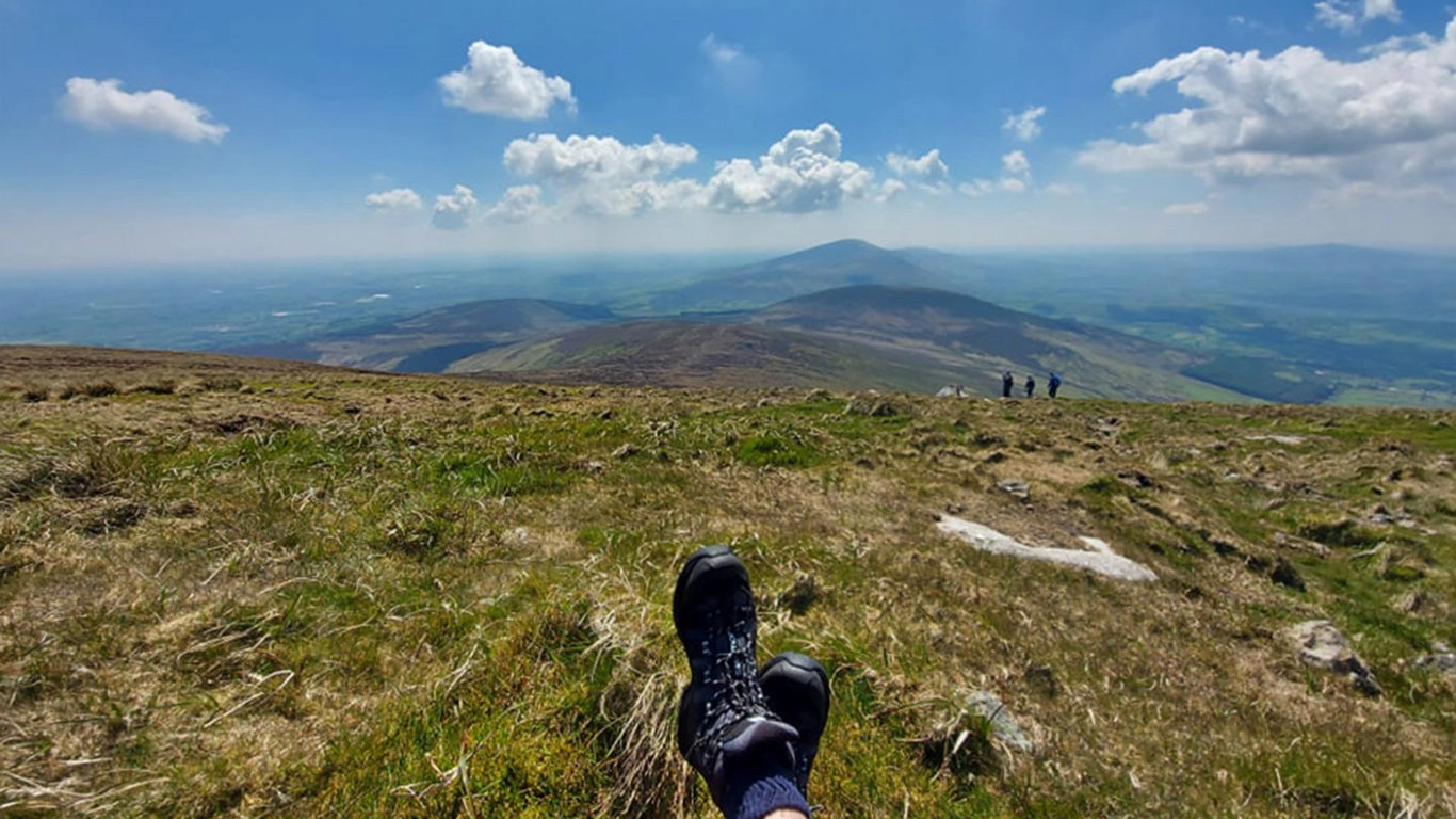 Croghan Mt and the Wicklow Gap from Ballyfad