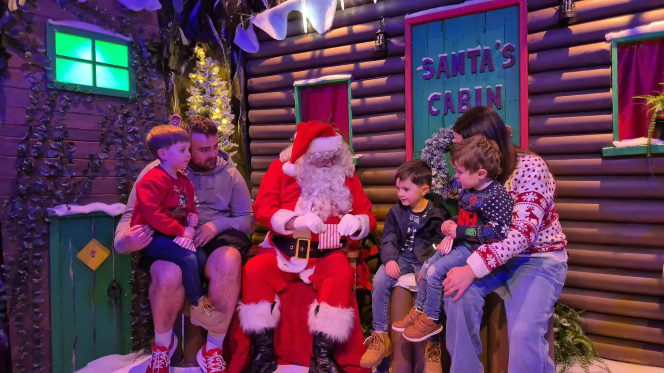 Riverside Christmas Santa